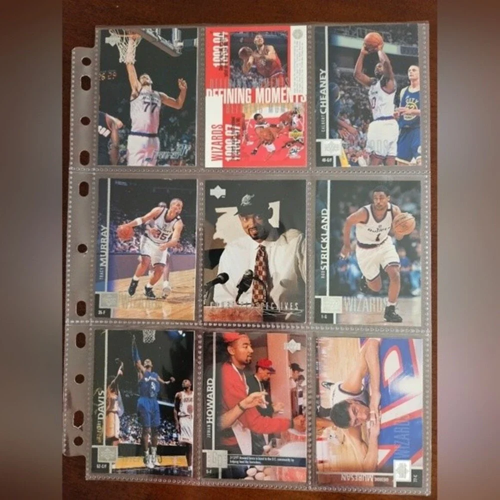 NBA Washington Wizards Card Collection